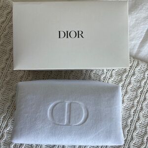 Dior Trousse Pouch White